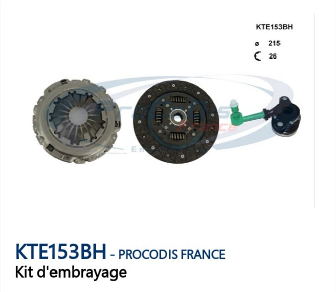 Kit Embrayage (1.5 DCI)